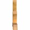 Ekena Millwork Alberta Rough Sawn Timber Gable Bracket, Western Red Cedar, 108"W x 45"H x 6"D x 6"F, 10/12 Pitch GBW108X45X0606ALB00RWR - alternate 2